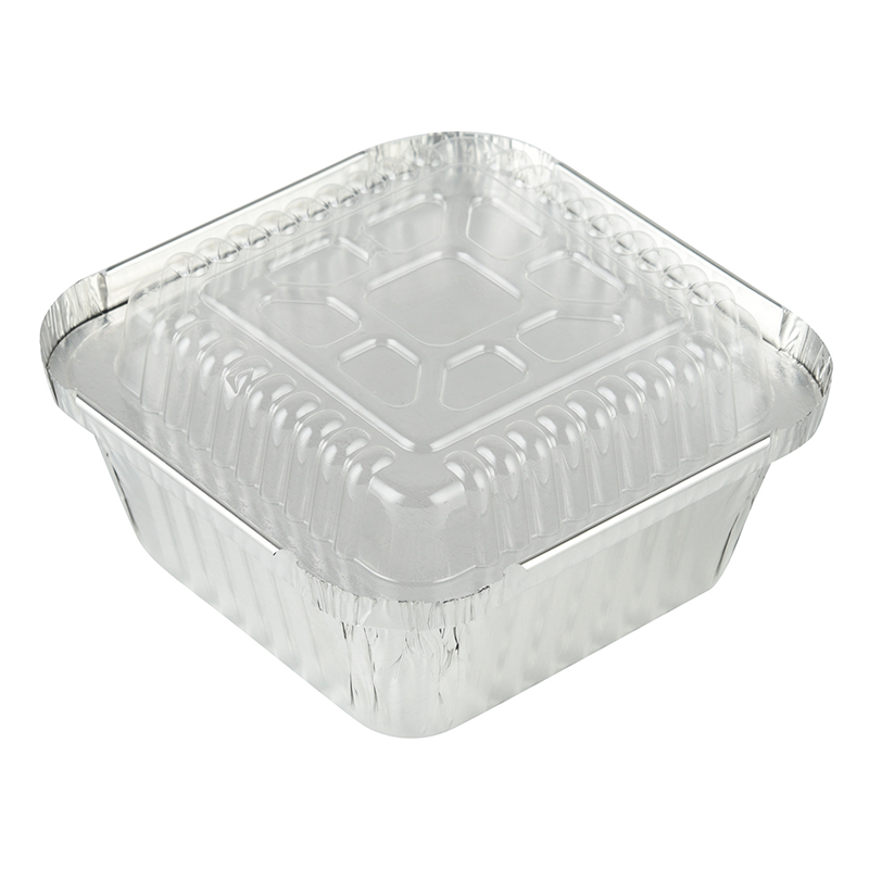 200ml 직사각형 알루미늄 호일 용기 IK101