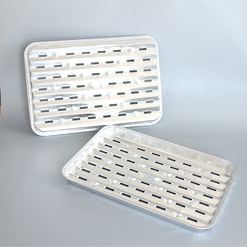 직사각형 바베큐 트레이 IK340